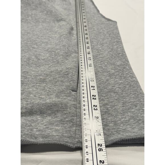 New New Dylan Hooded Open Front Cardigan Sweater Vest Womens M Gray Faux Fur - Picture 8 of 11